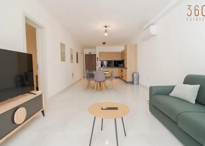 Lovely, Fully Equipped 2br 5 Min From By360 Estates Appartement San Pawl il-Baħar