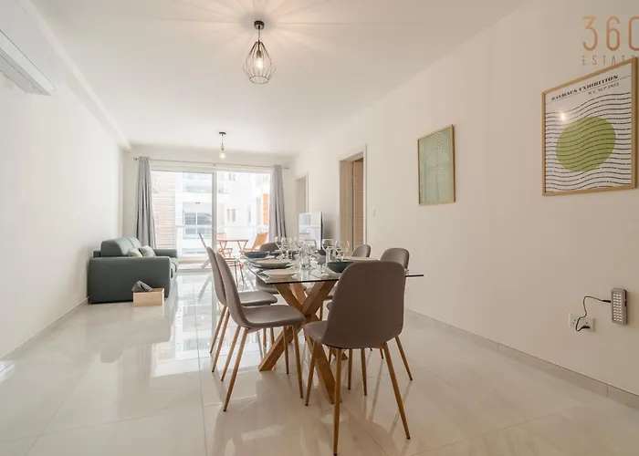 Lovely, Fully Equipped 2br 5 Min From By360 Estates * St. Paul's Bay